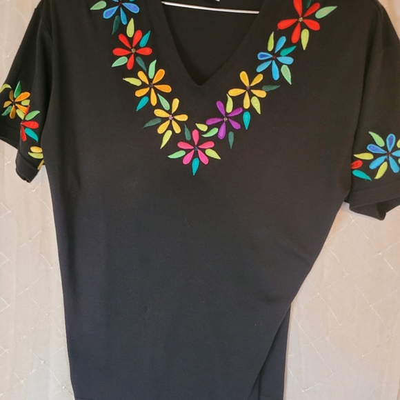 Darling Vintage Embroidered Oversized Shirt - Picture 1 of 5